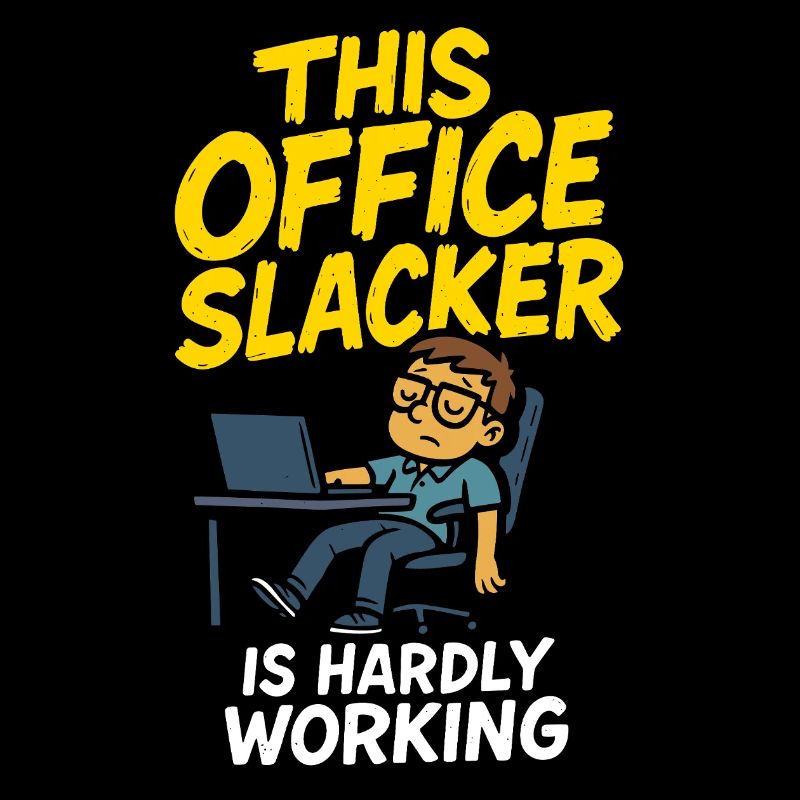 This Office Slacker Is Hardly Working