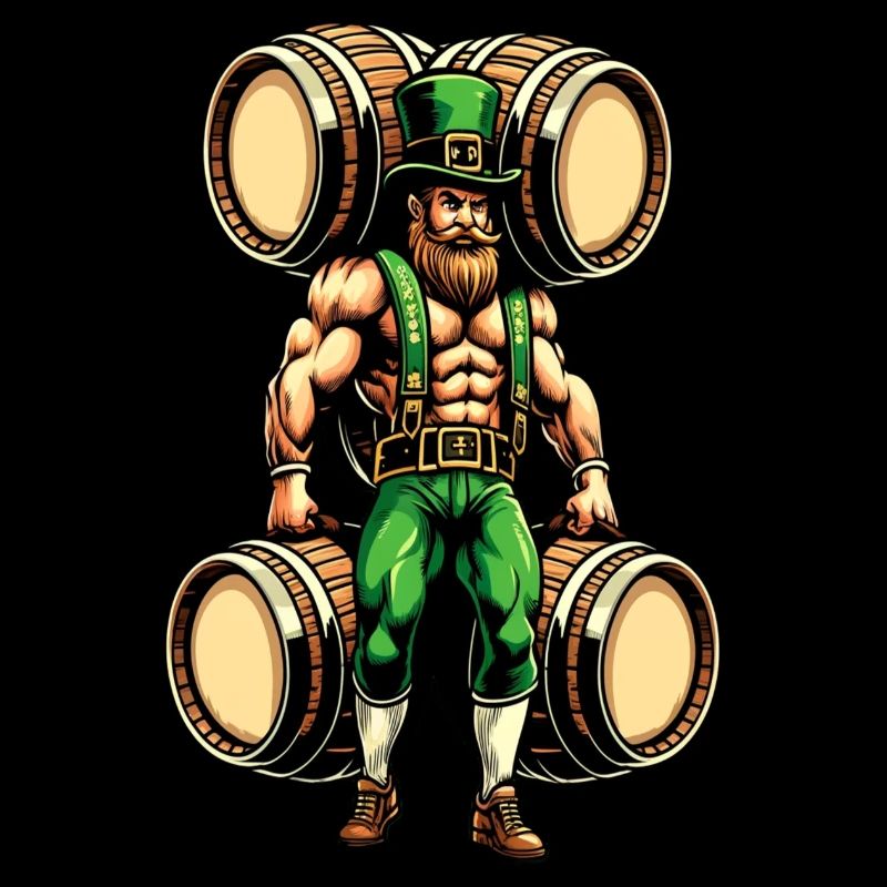 Strong Leprechaun (Irish Leprechaun)