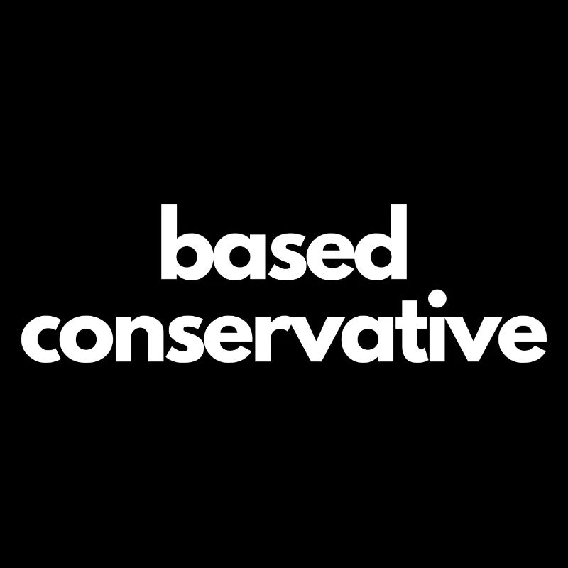 based conservative black design