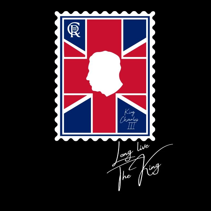 Couronnement du roi britannique Charles Angleterre Drapeau