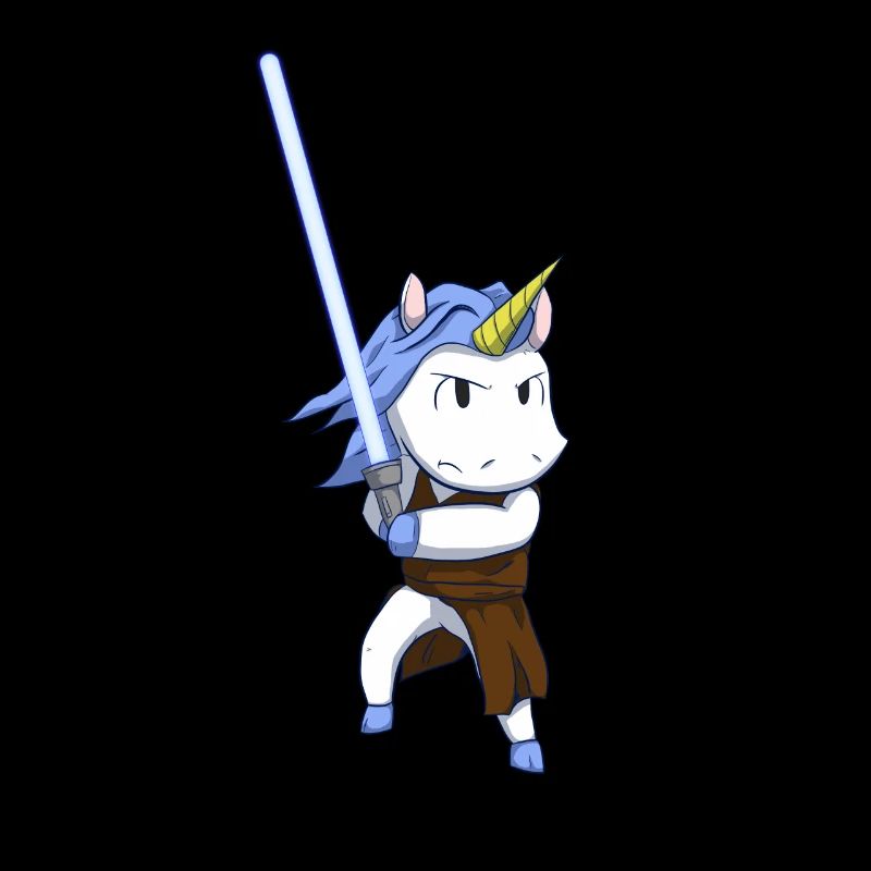 Sabre laser de la licorne spatiale - Licorne du sabre laser