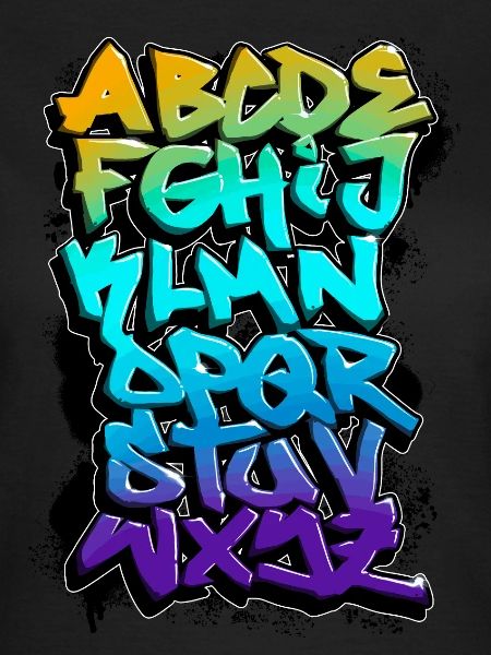 GRAFFITI ALPHABET