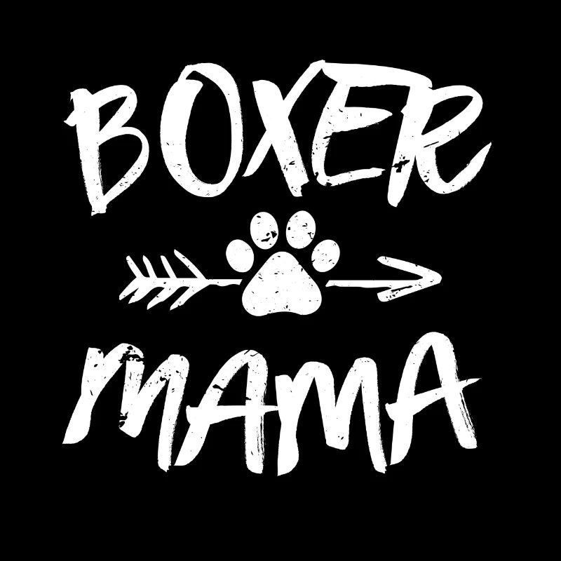 Cadeau de maman de chien boxer allemand
