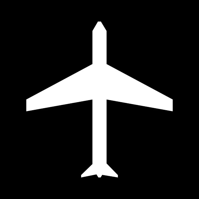 Airplane white