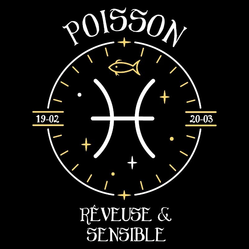Du signe du Poisson - Rêveuse et sensible