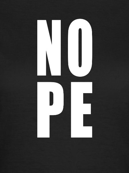 nope