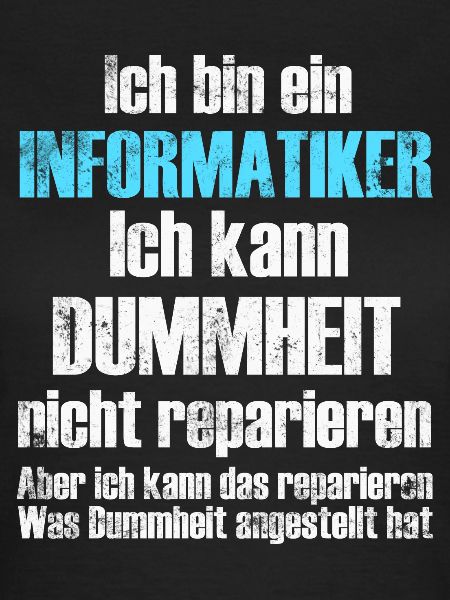 Informatiker Informatik