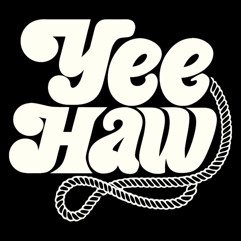 YEE HAW Cowboy Lasso