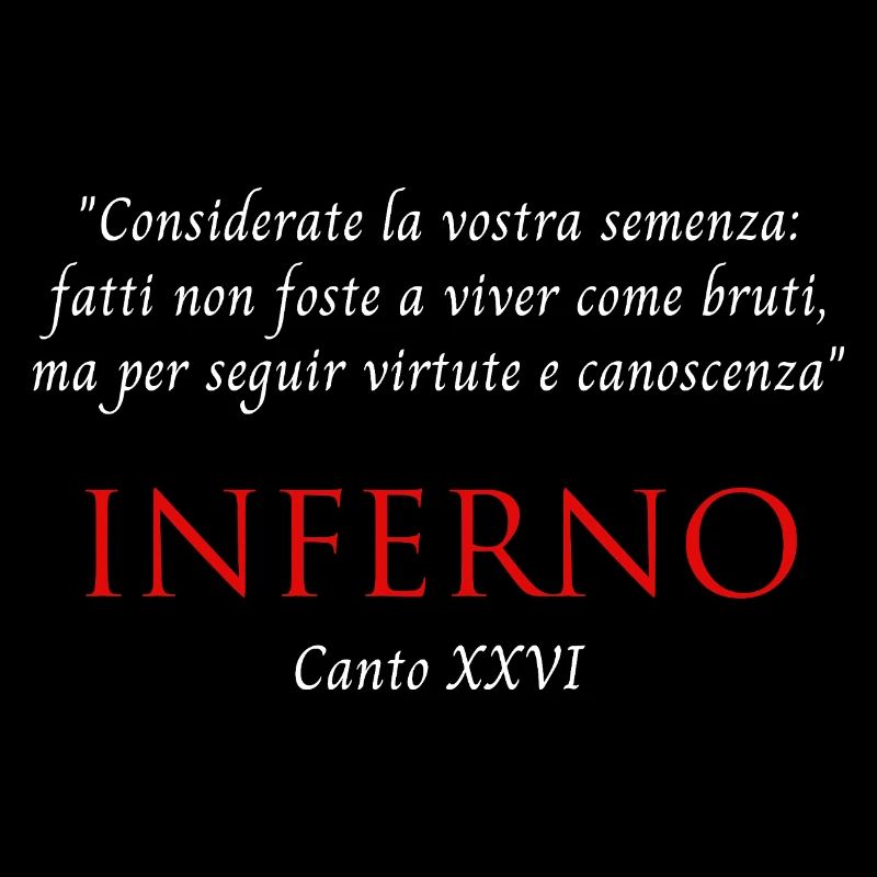 Inferno Canto XXVI Divine Commedy Considerate