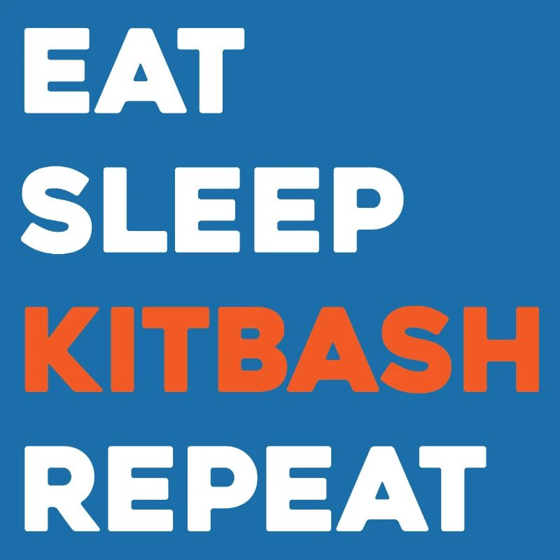 Kitbash Manger Sommeil Répéter