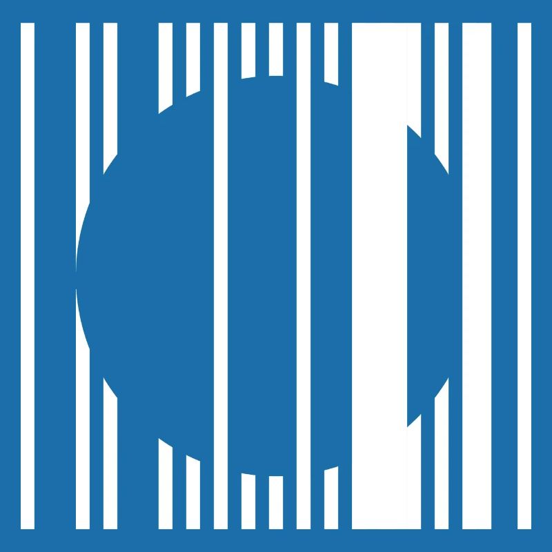 Vertical Stripe Circle
