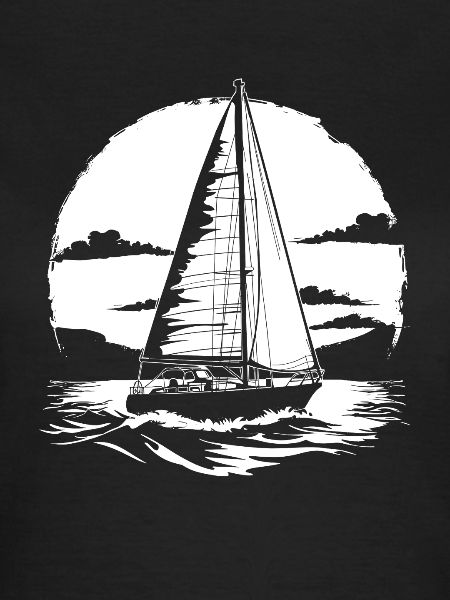 Segelboot Zeichnung
