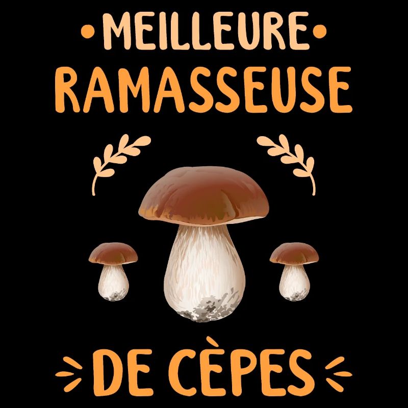 Cèpe Champignons champignon Ramasseuse Cueillette