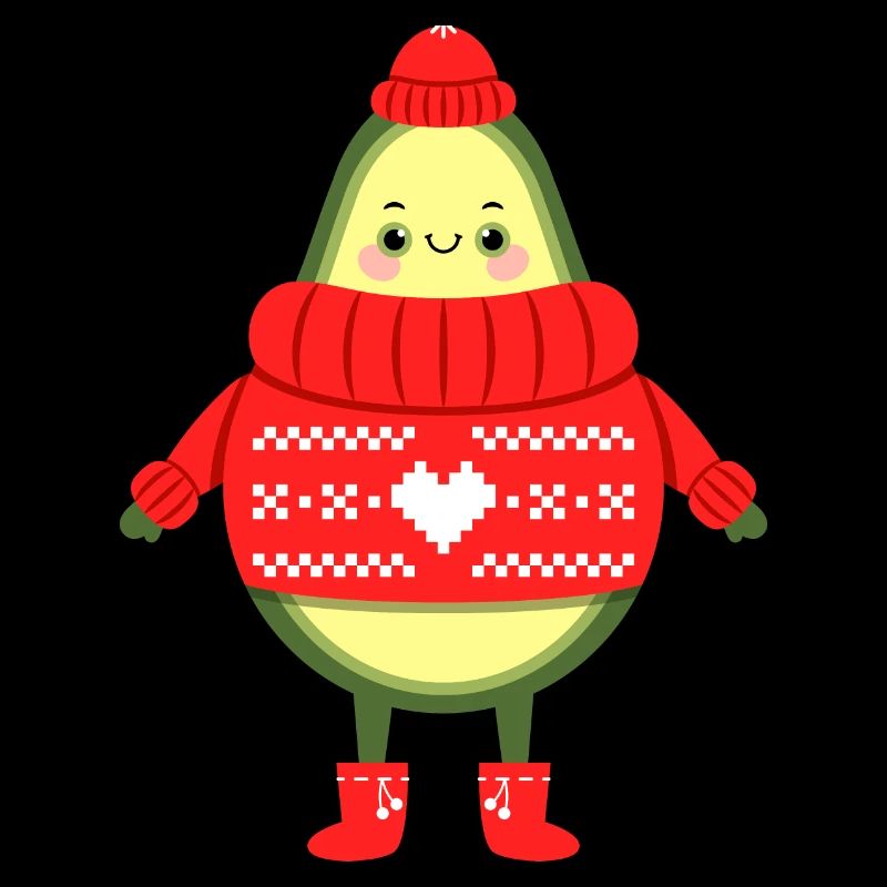 Avocat Weihnachten Pull de Noël moche