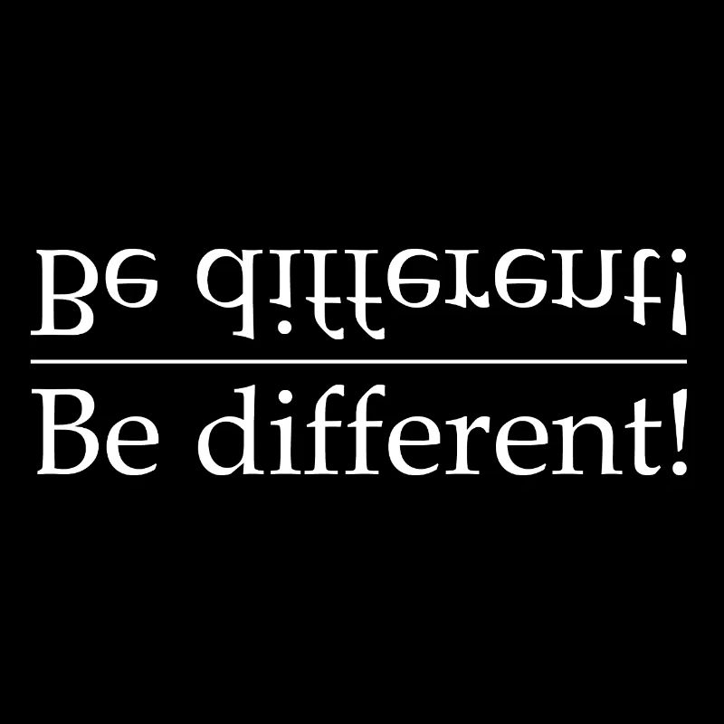 Une typographie de contraste différente