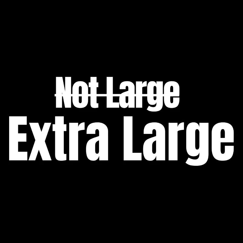 Not Large - Extra Large | Gym Motivation Tshirt