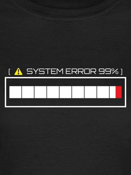Systemfehler 99% Ladezustand