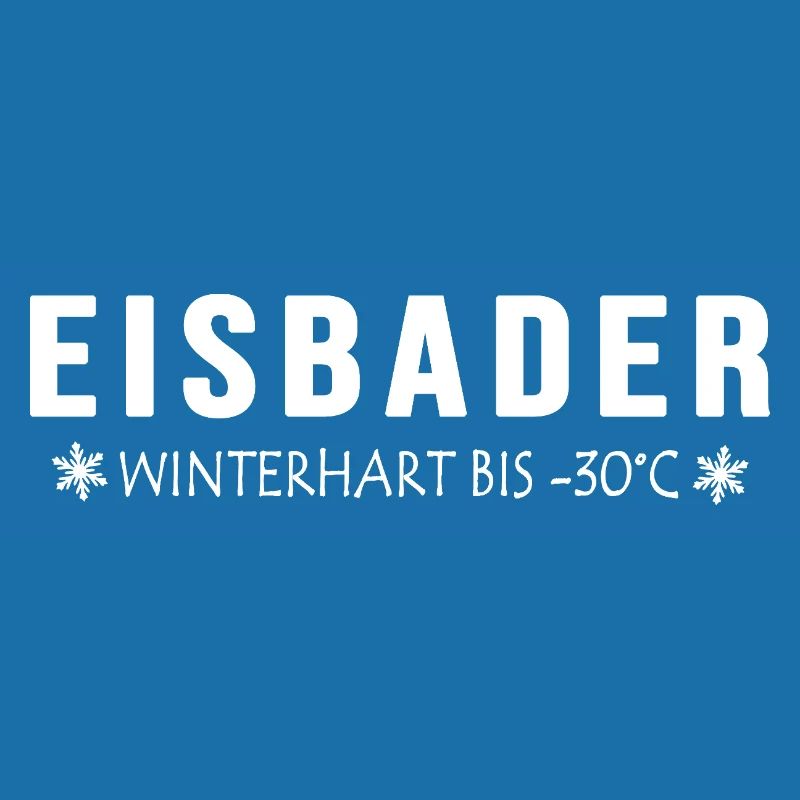 Eisbader Winterhart Winterbader Winter Eisloch