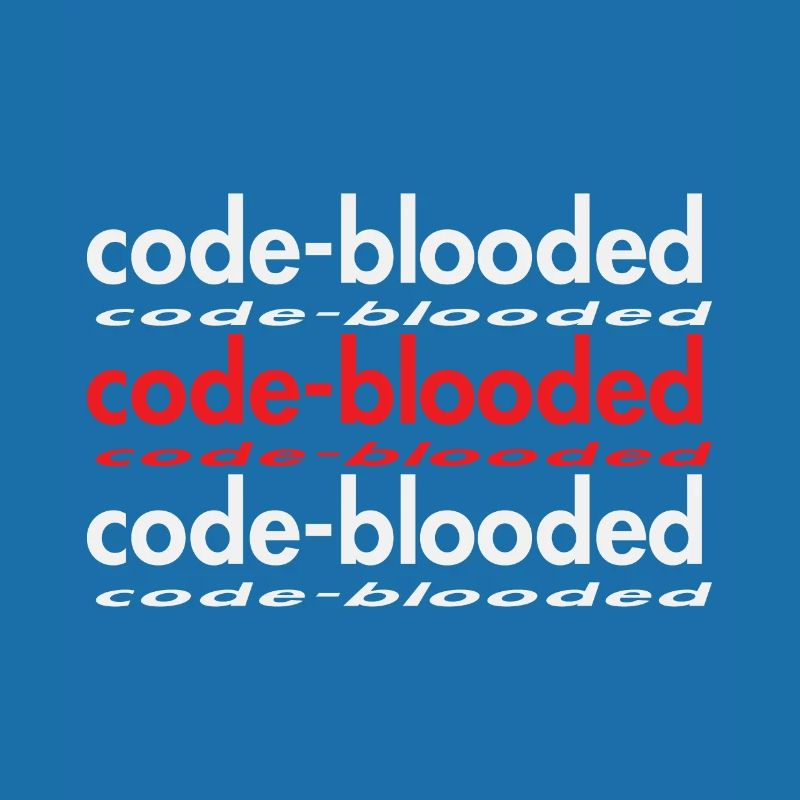 Code Blooded Programmeur Codage Informatique
