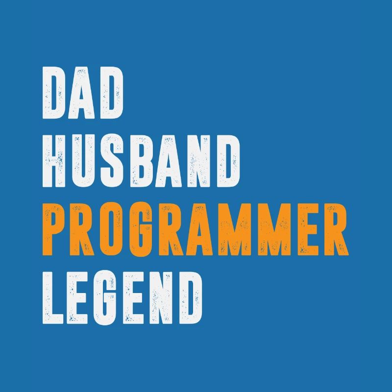 Papa Mari Programmeur Legend Coder Coding