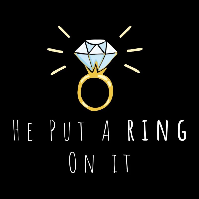 Il a mis une bague dessus