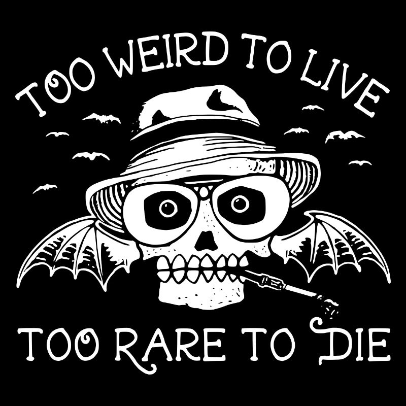 Hunter S. Thompson Comic Style Geek Gift Shirt