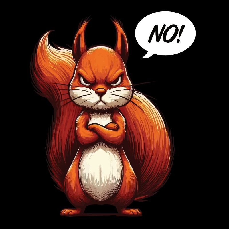 No Eichhörnchen Eichhorn Eichhörnchenliebhaber