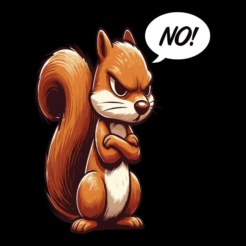 No Eichhörnchen Eichhorn Eichhörnchenliebhaber