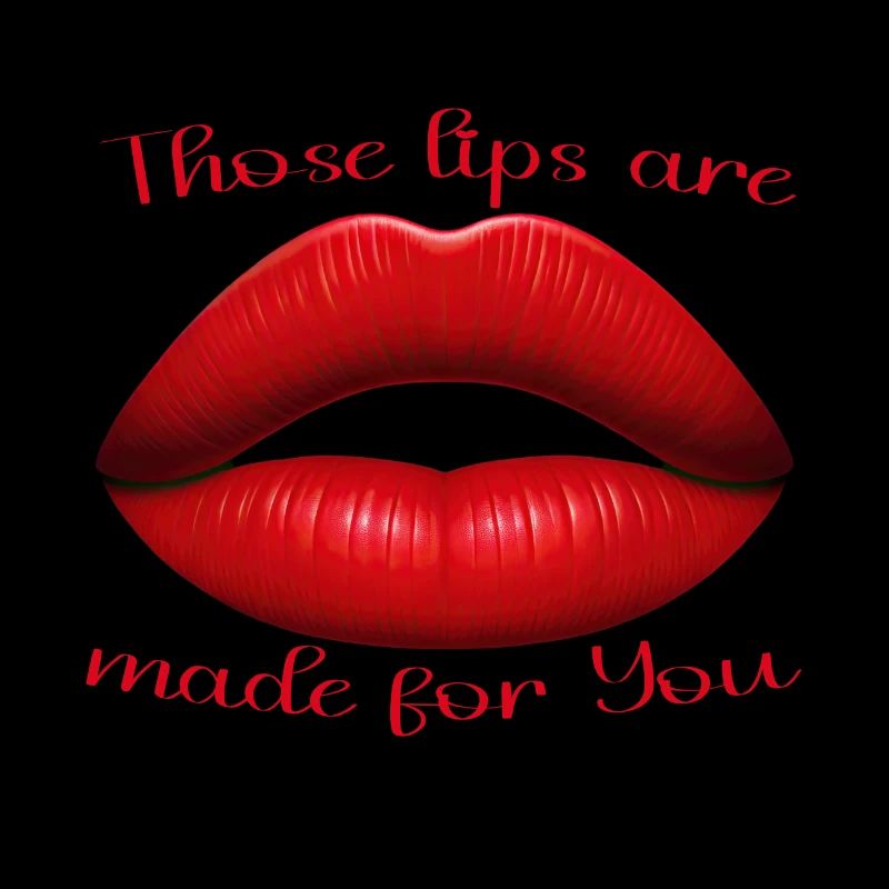 Red Lips Embrace