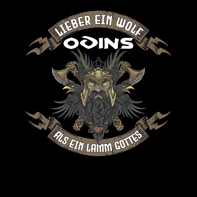 Lieber Ein Wolf Odins Als Ein Lamm Gottes Wikinge
