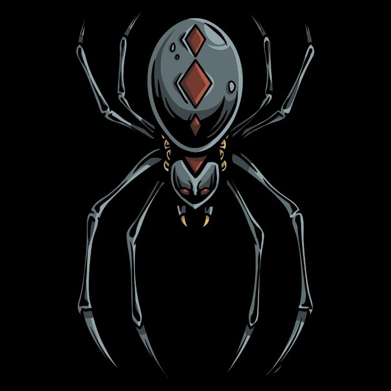 Veuve noire araignée