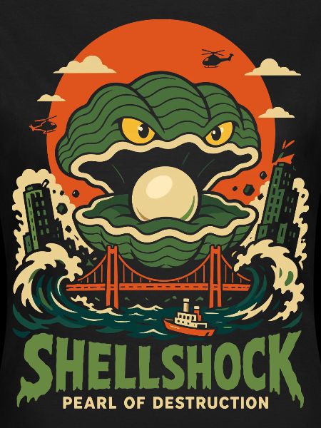 Shellshock – Riesenmuschel Monster mit Perle