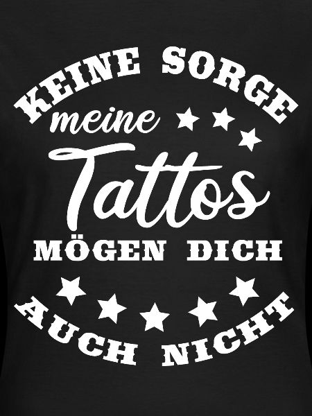 Tattoo lustiger Spruch