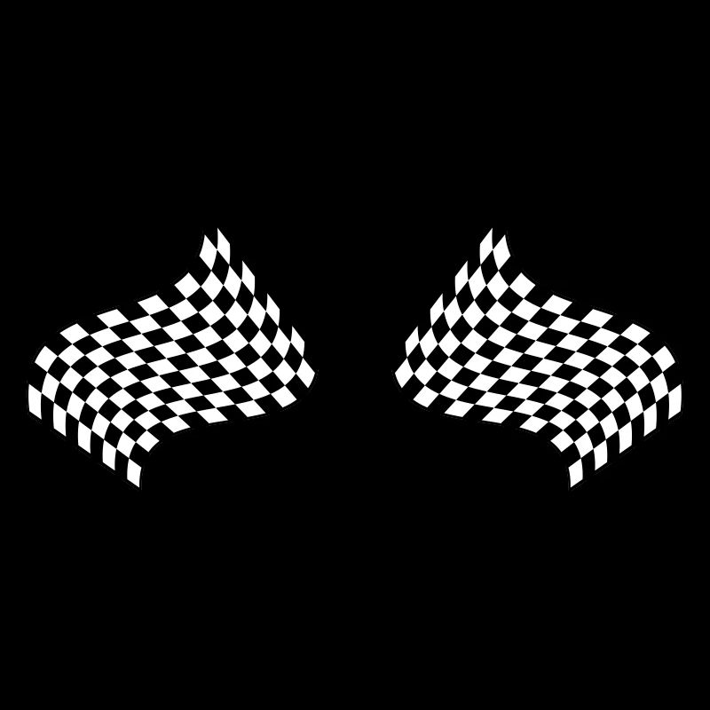 drapeau à damiers
