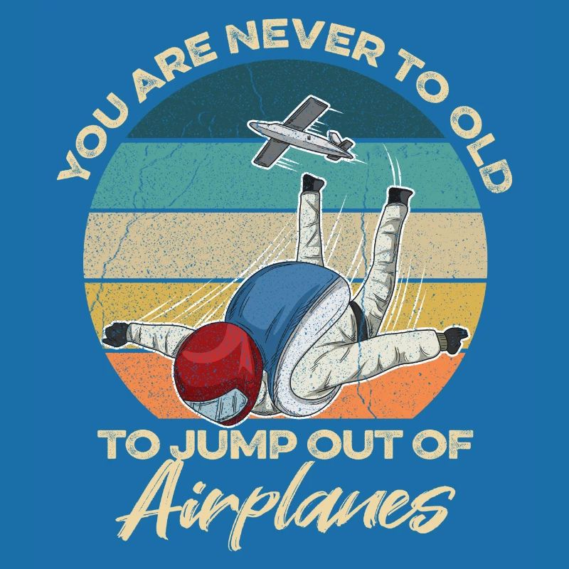 Skydiving design for a skydiver