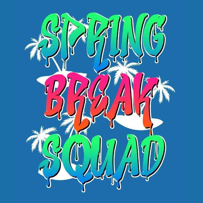 Spring Break Squad Summer Holidays Spring Break
