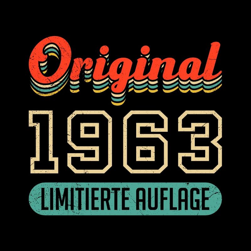 60e anniversaire Original 1963 60 ans
