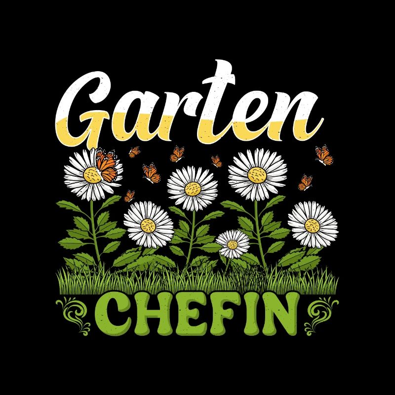 Garten Chefin Gänseblümchen Gärtnerin Blumenliebe