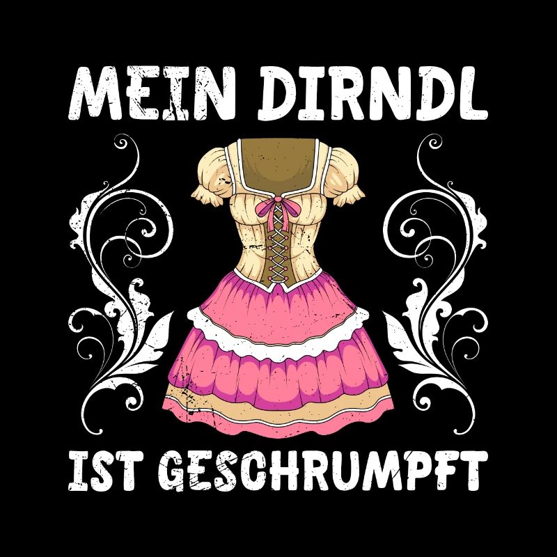 Dirndl zu klein Trachtenshirt Damen Trachten Dirndl