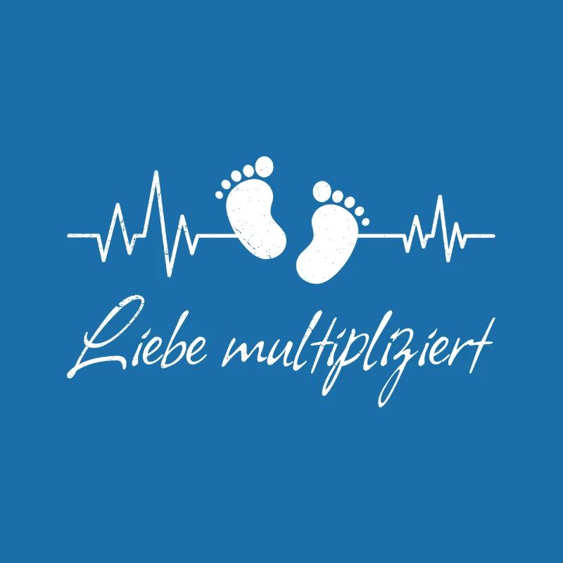 Werdende Mutter LIEBE MULTIPLIZIERT Lustiges