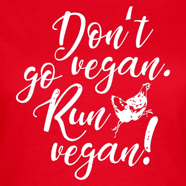 Run vegan!