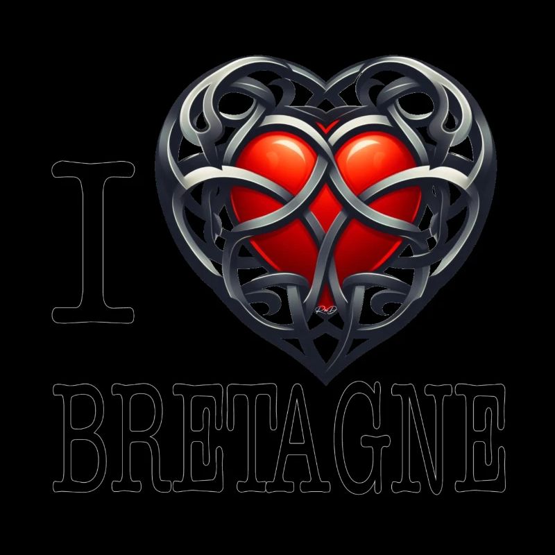 i love bretagne coeur de chevalier