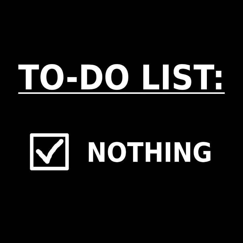 To Do List Nothing