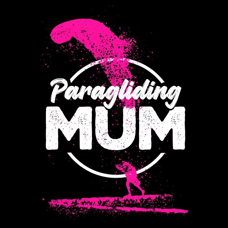 Paragliding Mum pink
