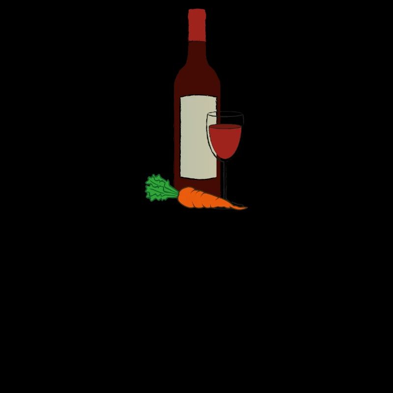 Carrots improve eyesight, wine doubles them!