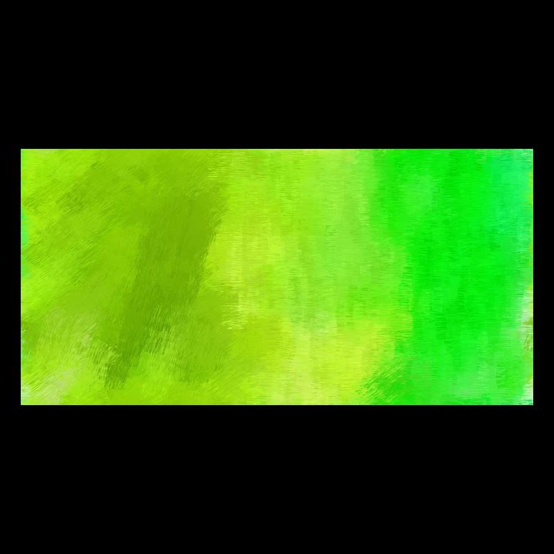 oeuvre abstraite peint en vert en vert