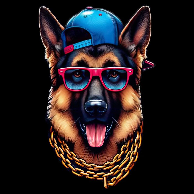 German Shepherd The Rapper
