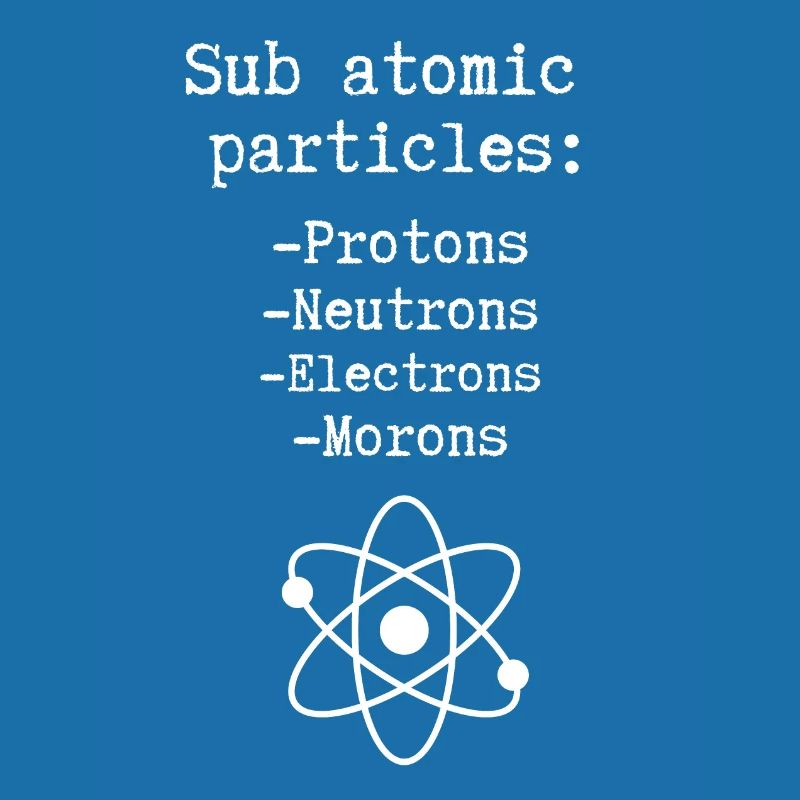 Sammlung von Subatomteilchen