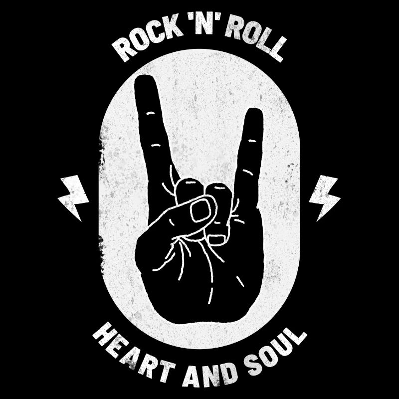 Rock 'N' Roll Devil Horns Metal Fork Rock Geschenk