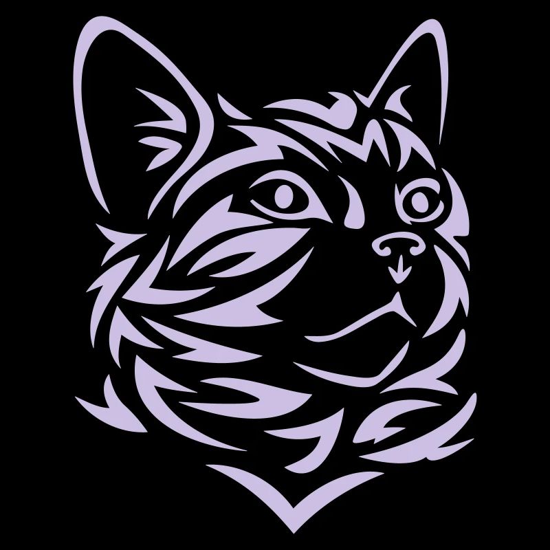 Chat Tribal Tattoo